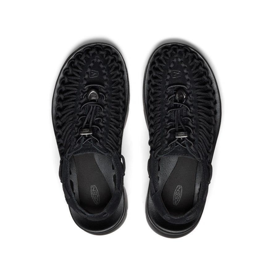 UNEEK PLT: Negro y Negro. ¡Zapatillas para tod@s! Comodidad y estilo unisex. Caminando con arte.